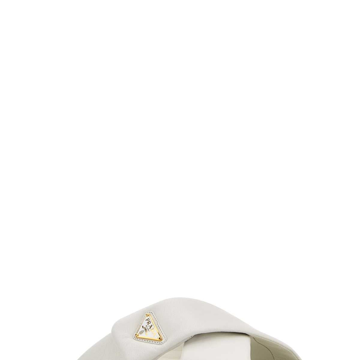 PRADA Elegant Nappa Leather Slippers for Women