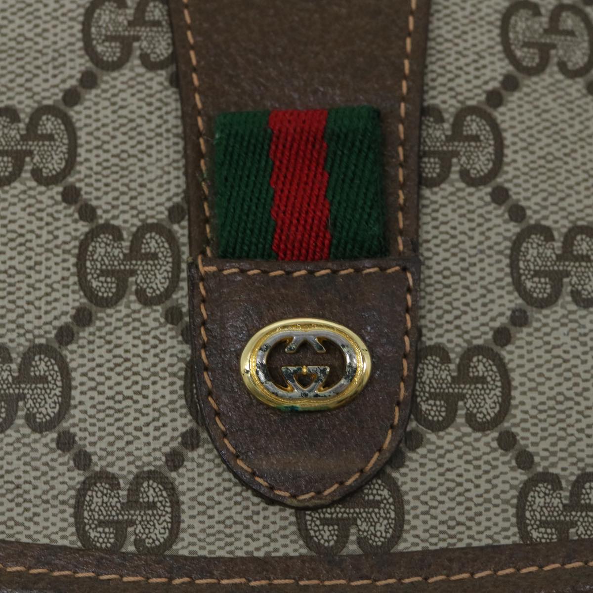 GUCCI GG canvas Clutch Bag