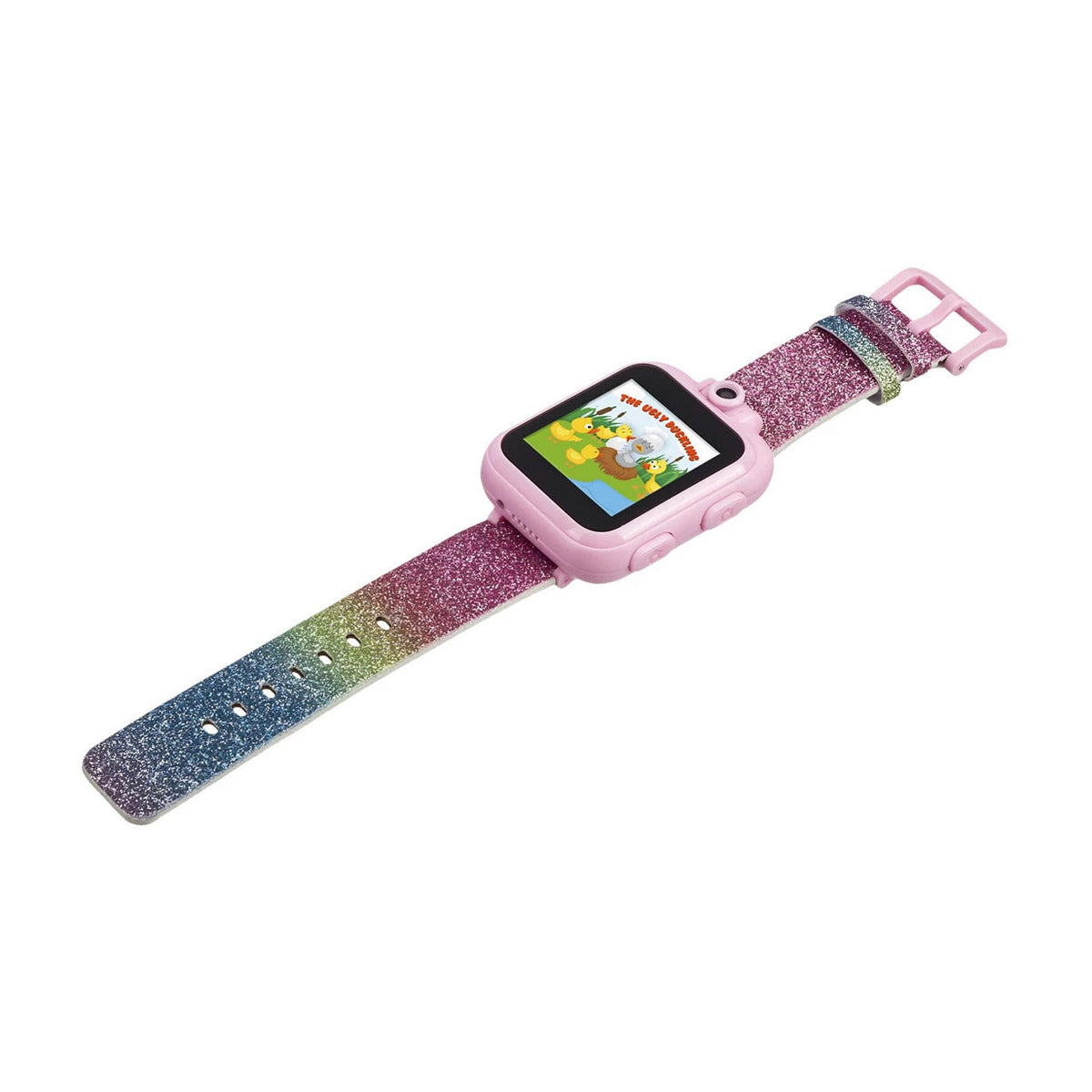PlayZoom 2 Kids Smartwatch & Earbuds Set: Rainbow Glitter