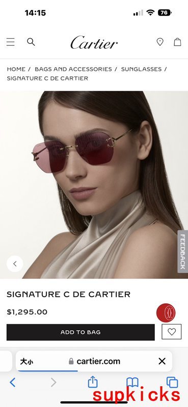 Cartier Luxury Sunglasses