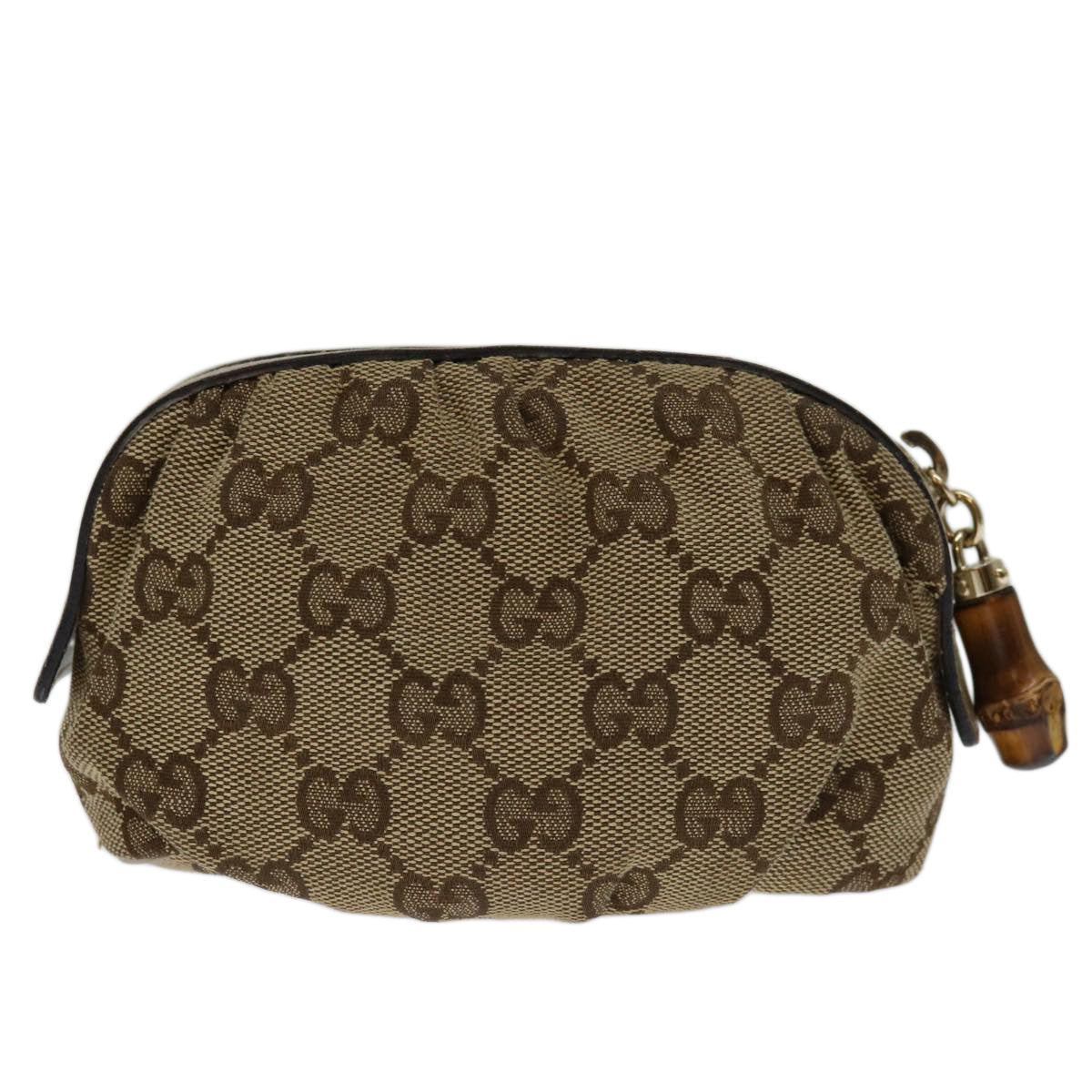 GUCCI Bamboo Clutch Bag