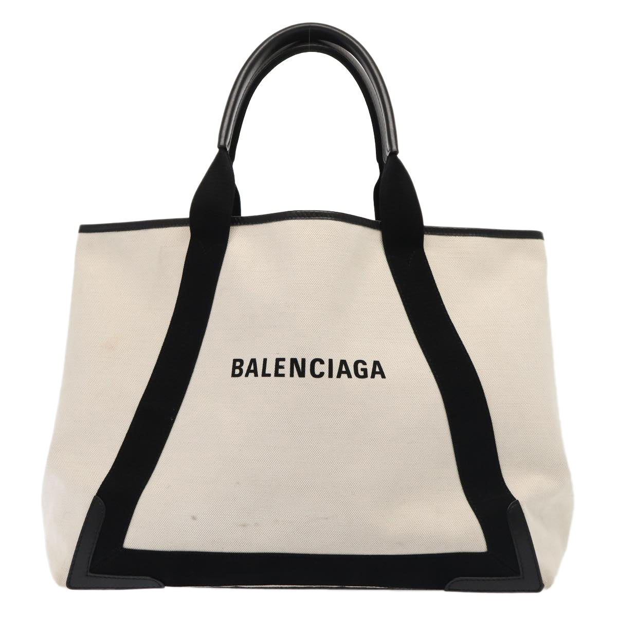 balenciaga Navy Cabas Tote