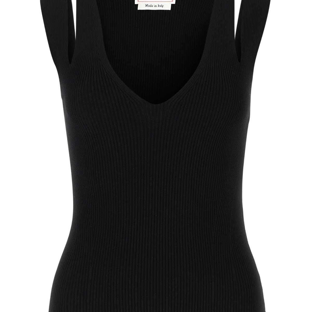 Alexander Mcqueen Women Black Viscose Blend Top