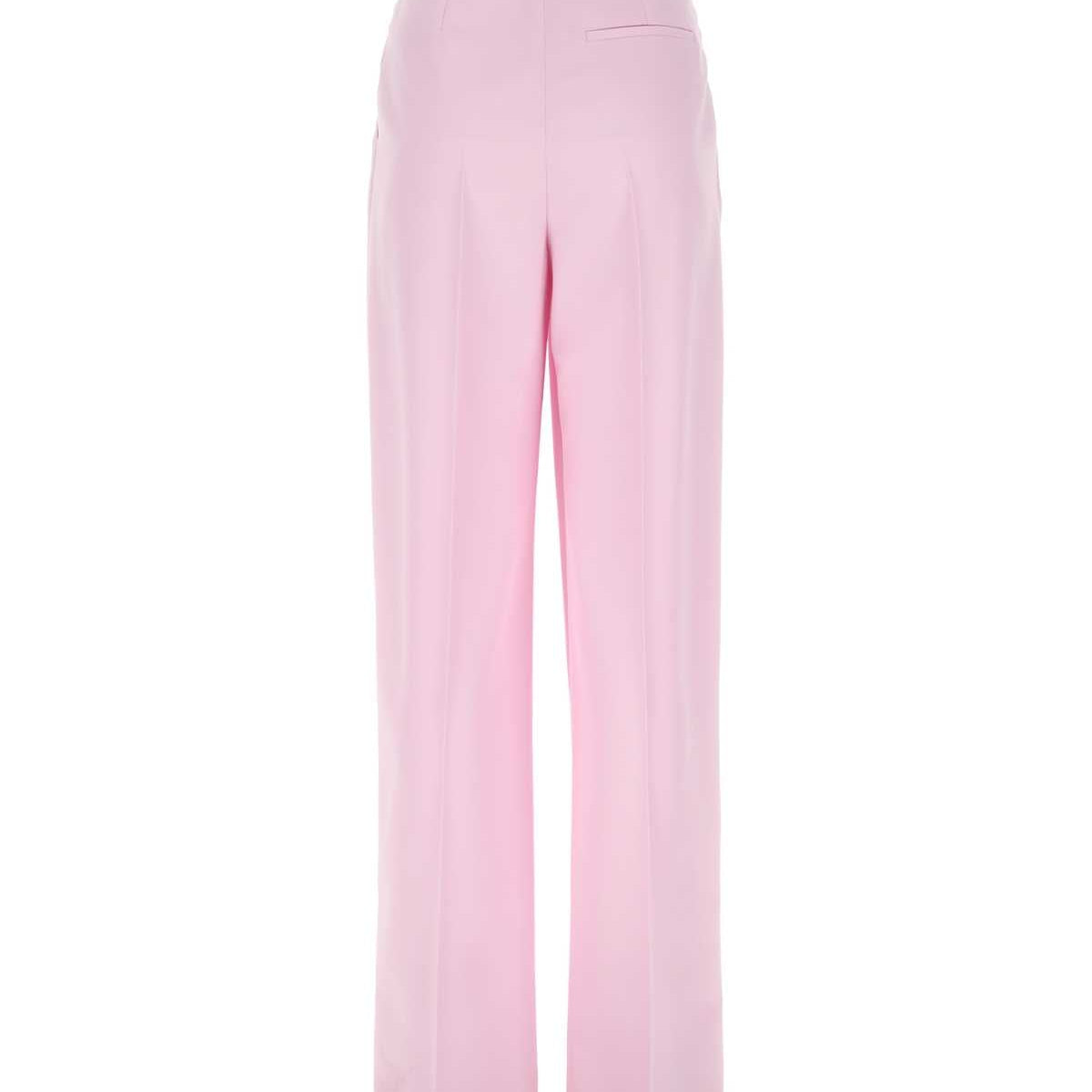 Alexander Mcqueen Women Pastel Pink Wool Pant