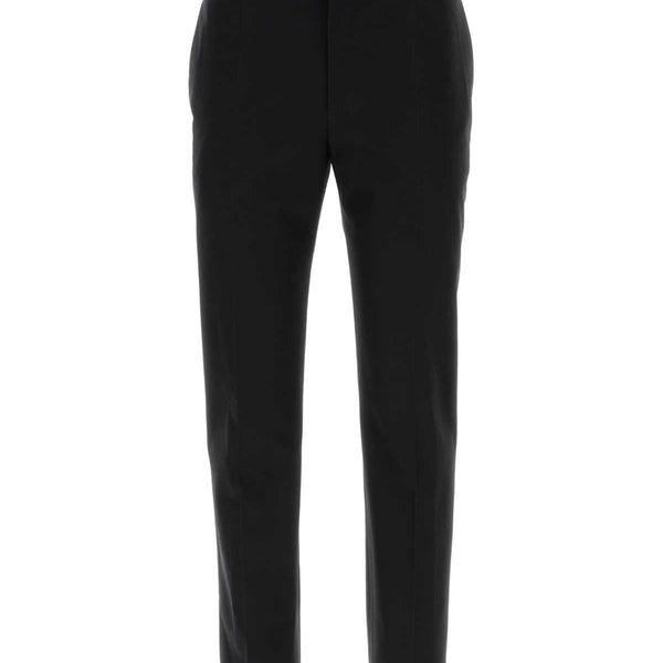 Alexander Mcqueen Men Black Cotton Pant