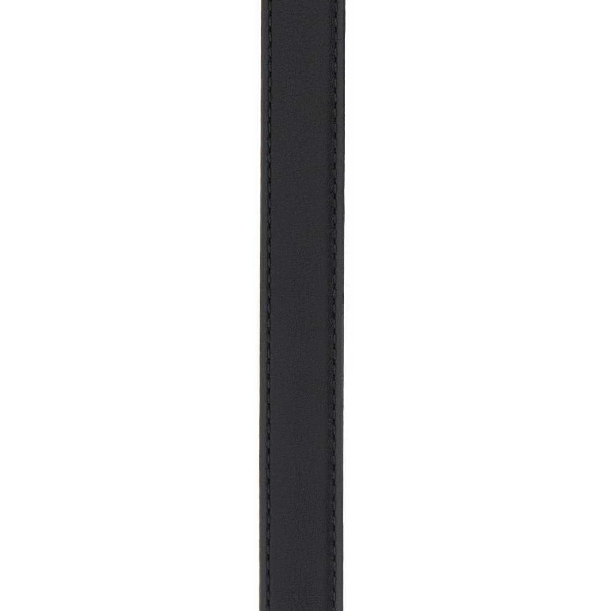 Alexander Mcqueen Men Black Leather Belt