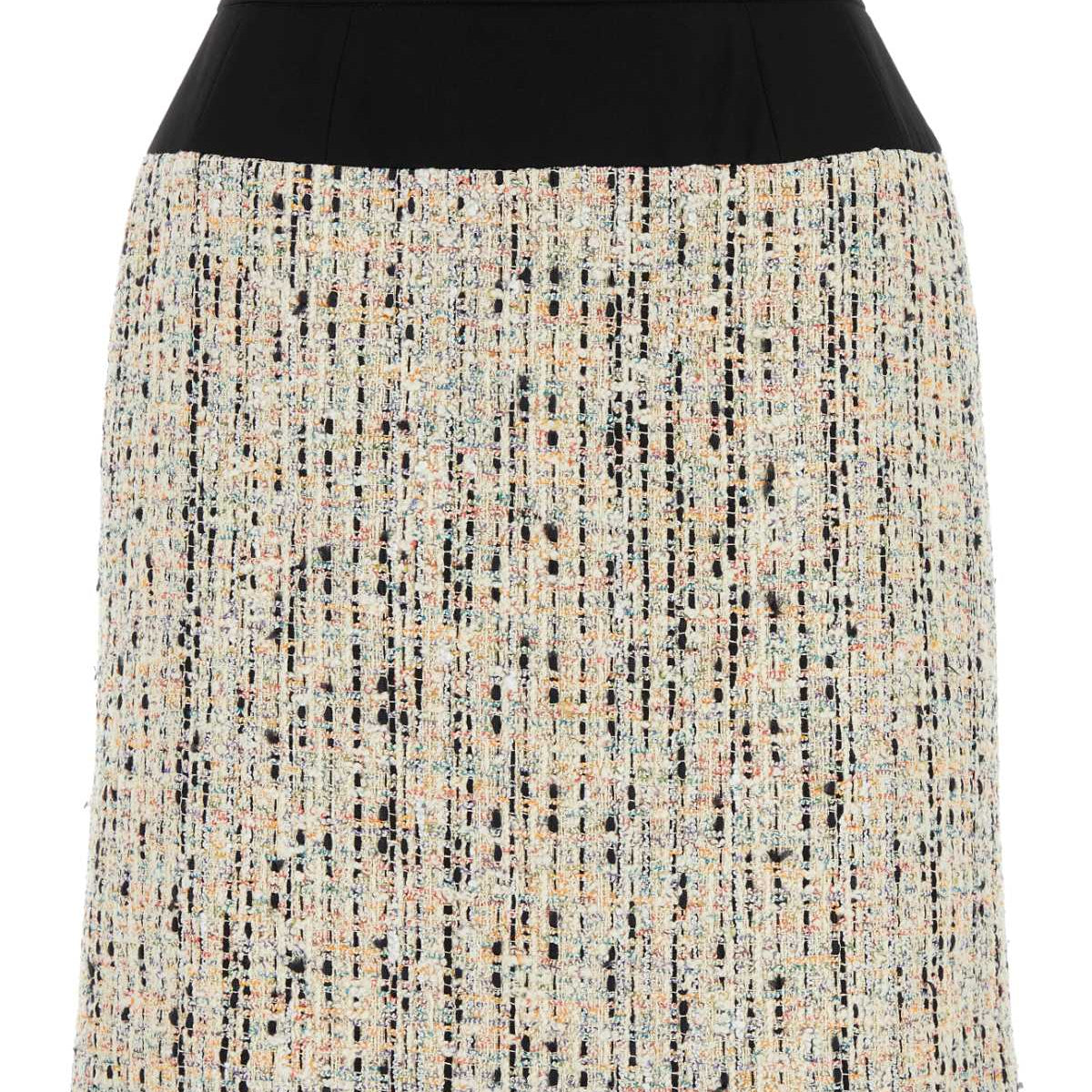 Alexander Mcqueen Women Multicolor Boucle Skirt