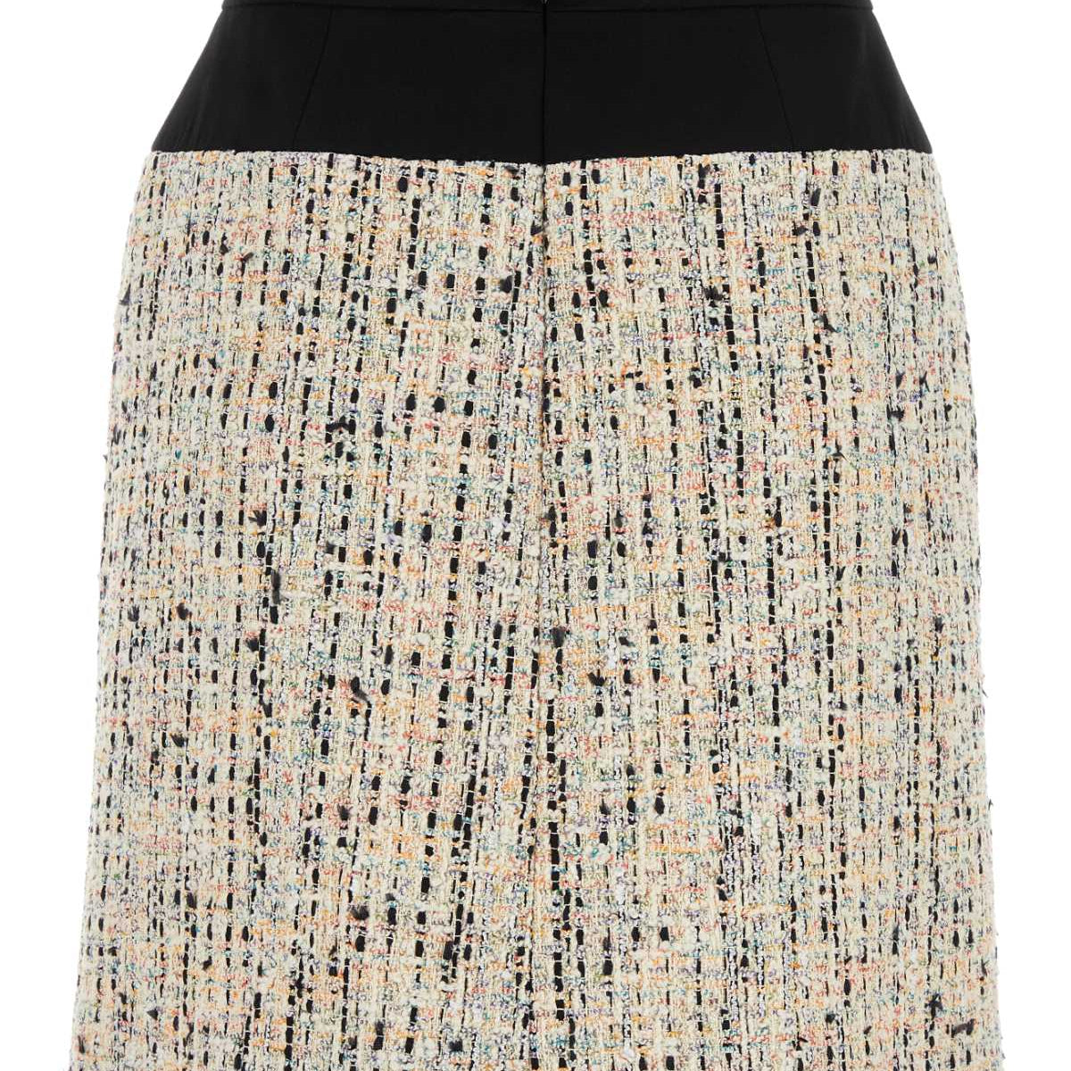 Alexander Mcqueen Women Multicolor Boucle Skirt