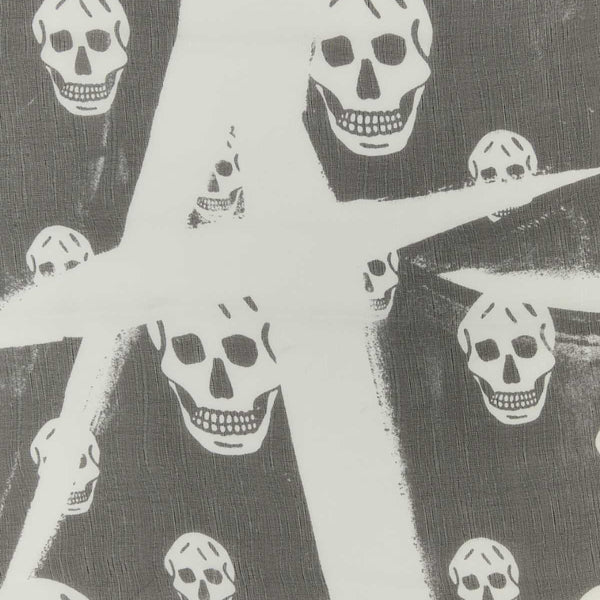 Alexander Mcqueen Women Printed Silk Foulard
