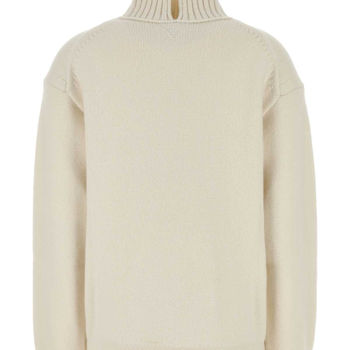 Bottega Veneta Women White Cashmere Sweater