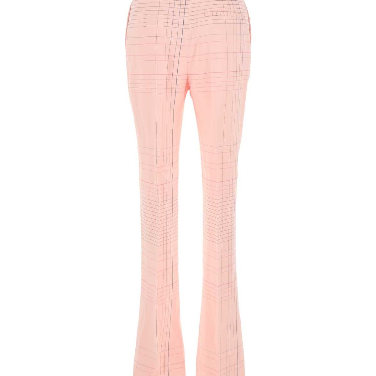 Bottega Veneta Women Pink Stretch Viscose Blend Pant