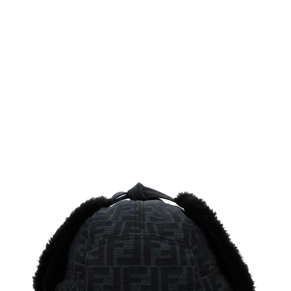 Fendi Men Embroidered Canvas Hat
