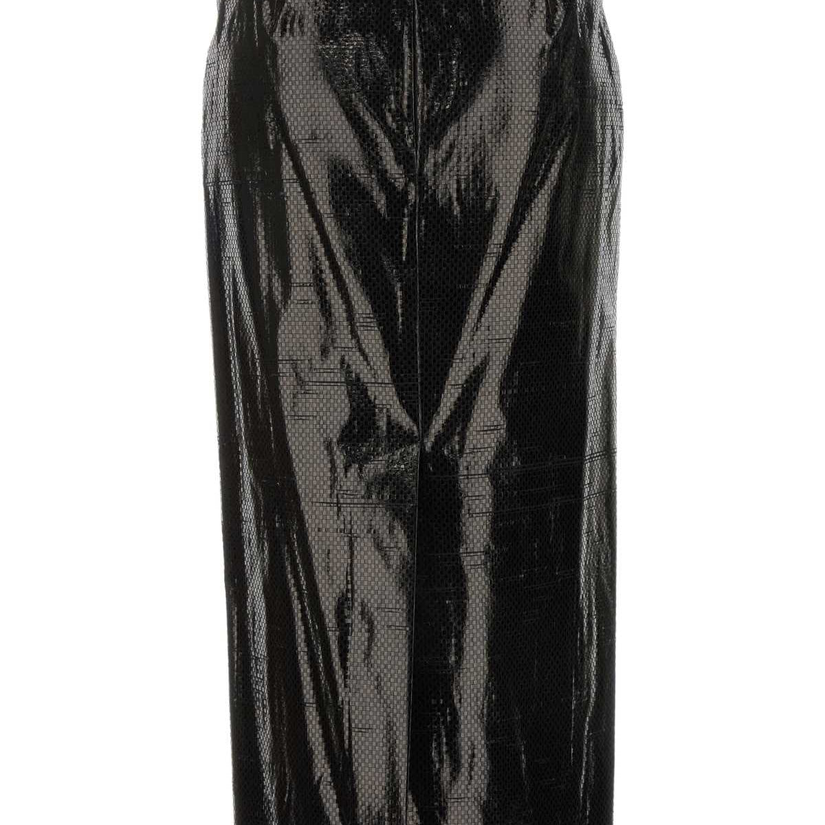 Alexander Mcqueen Women Black Canvas Skirt