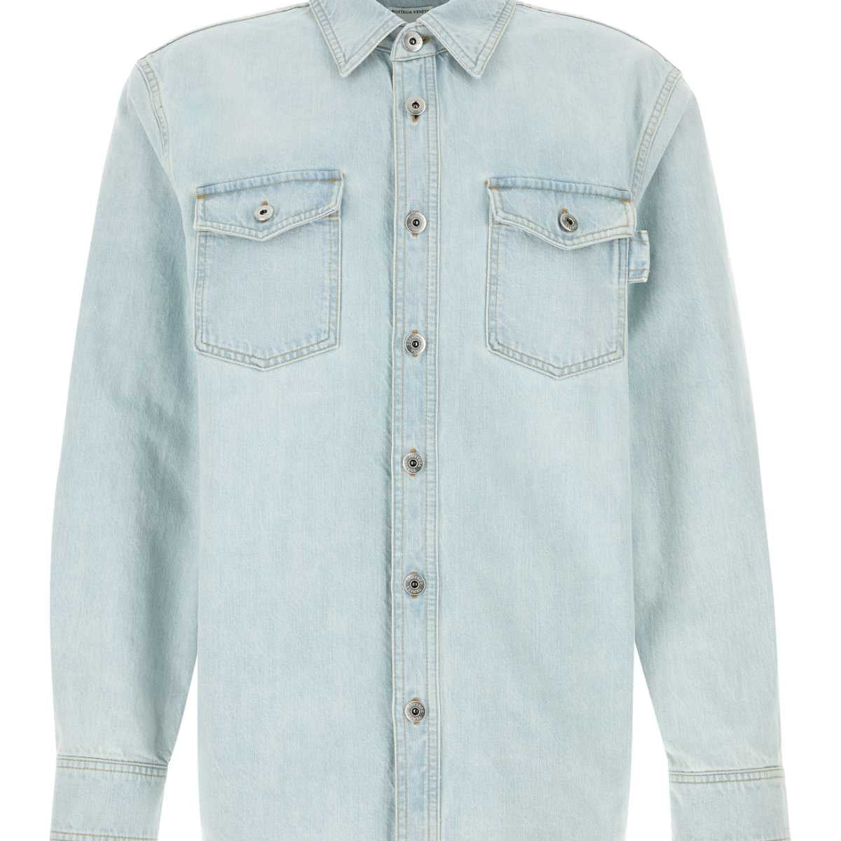 Bottega Veneta Men Denim Shirt