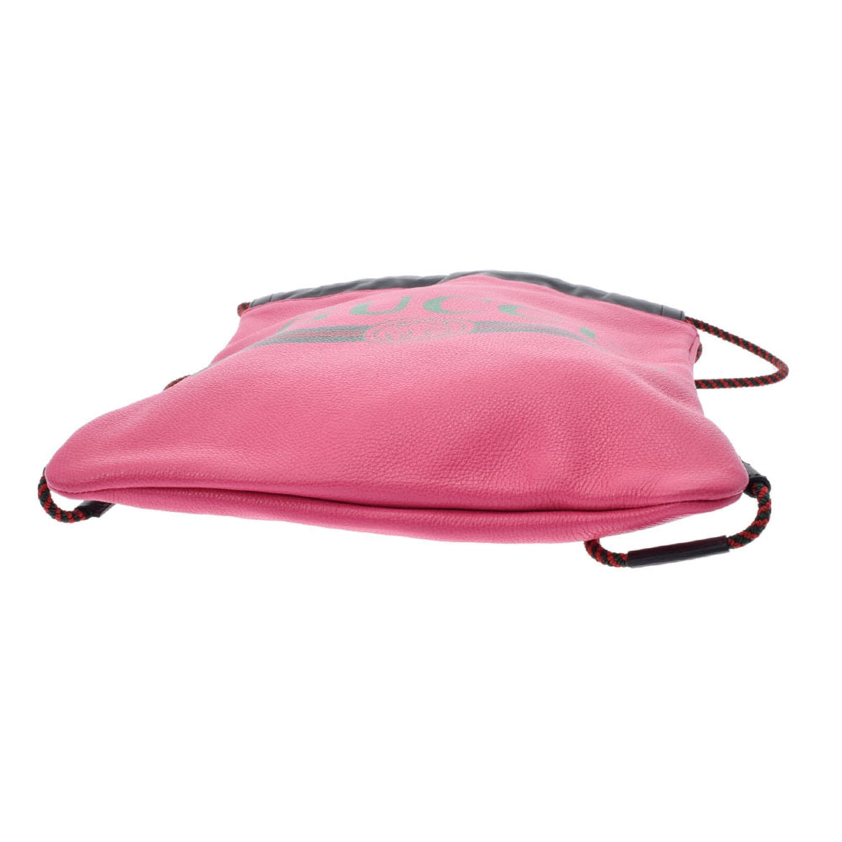 Gucci Drawstring Small Backpack Pink 523586 Unisex Leather Backpack/Daypack