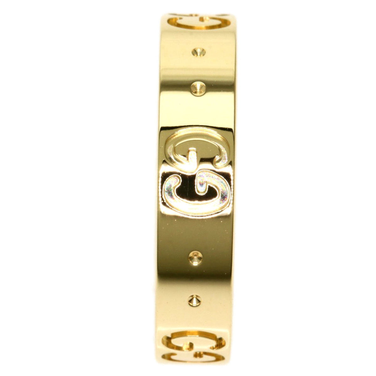 Gucci Icon # 9 Ring / K18 Yellow Gold Ladies GUCCI