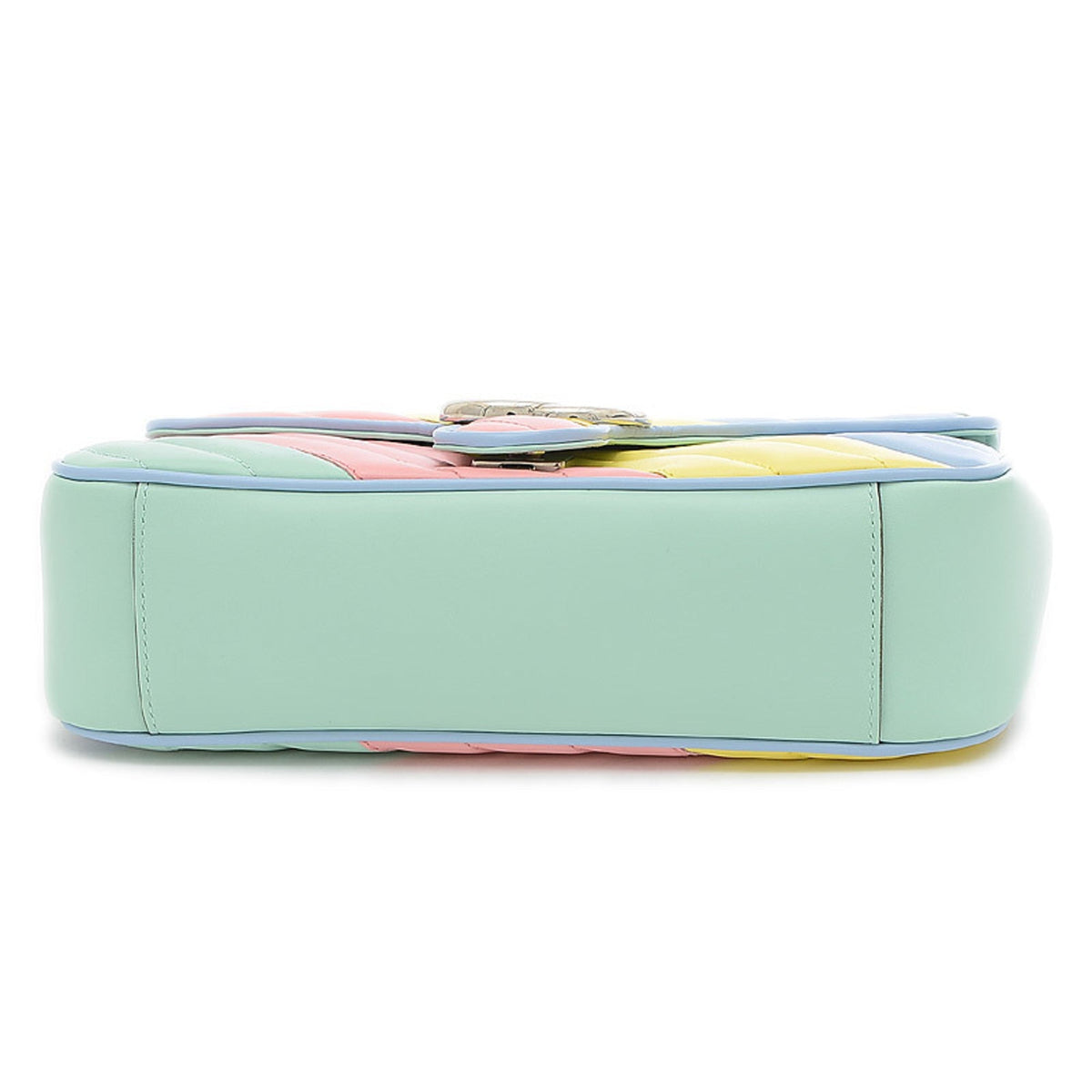 Gucci GG Marmont chain shoulder bag leather pastel multicolor 443497