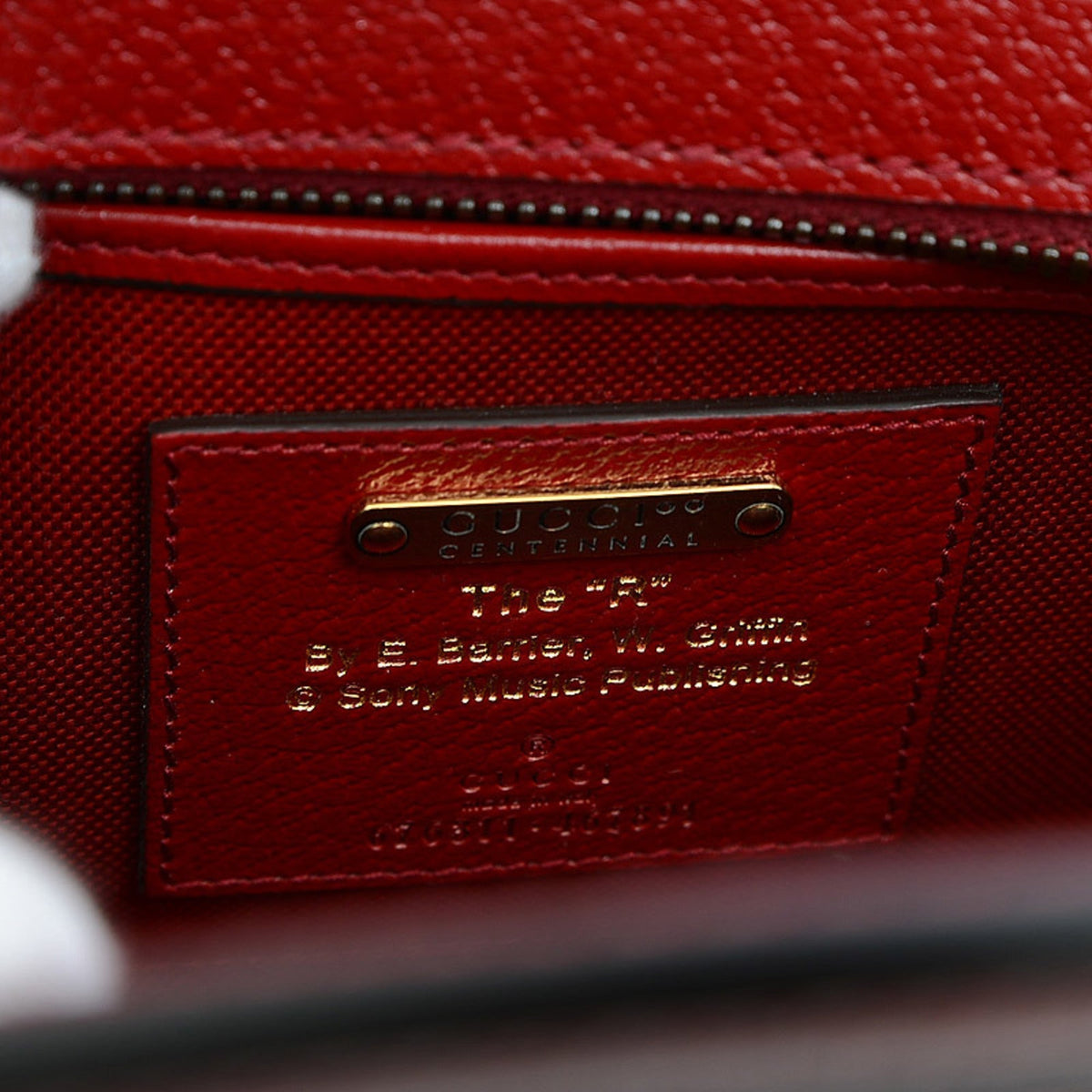 Gucci100 2Way Bag Shoulder Red 676311 100th Anniversary Model