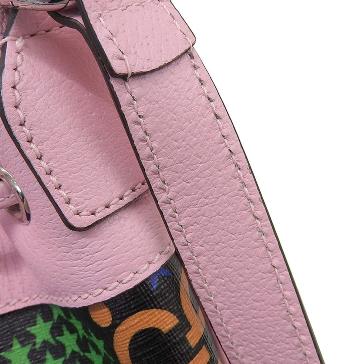 Gucci Bag Ladies Psychedelic Shoulder PVC Pink x Multi 598149