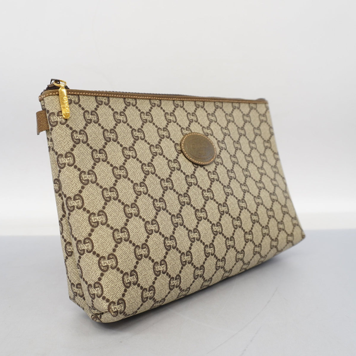 Gucci GG Plus Men,Women,Unisex Clutch Bag,Pouch Beige