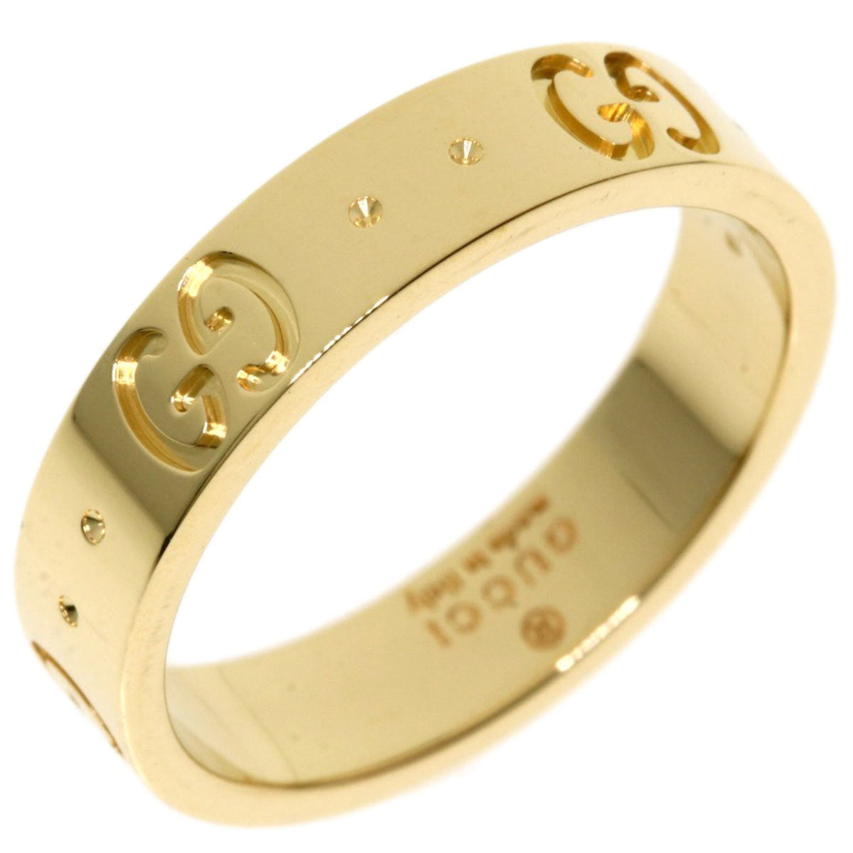 Gucci Icon # 9 Ring / K18 Yellow Gold Ladies GUCCI