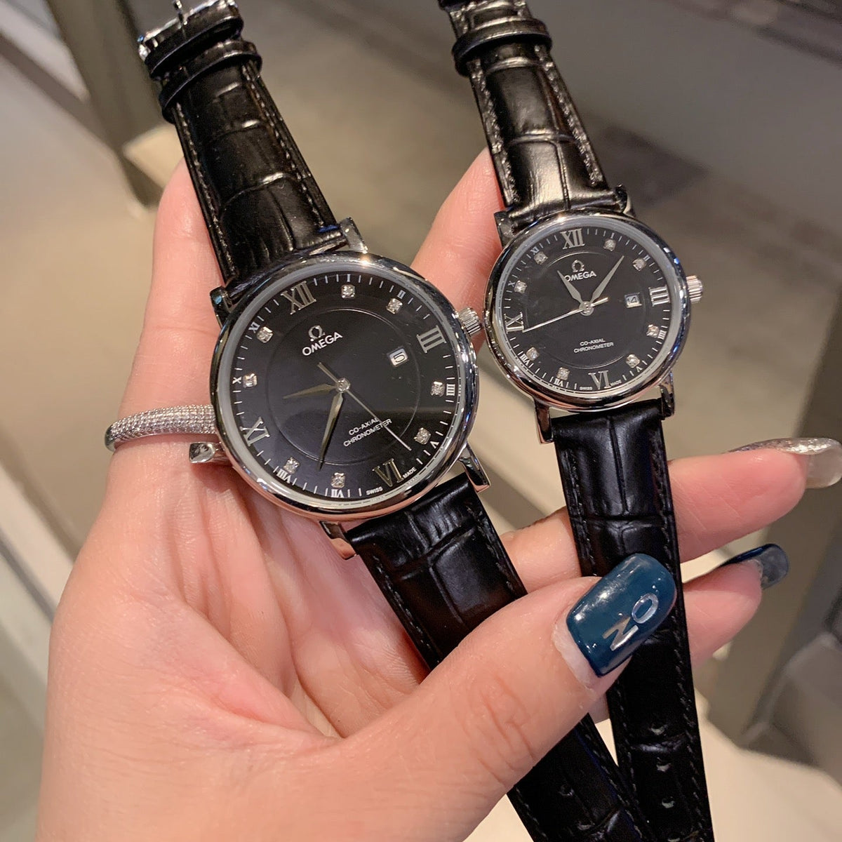 OMEGA Latest couple watch quartz movement