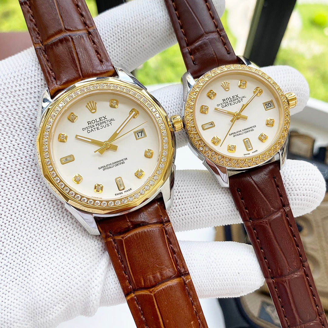 Rolex boutique couple watches