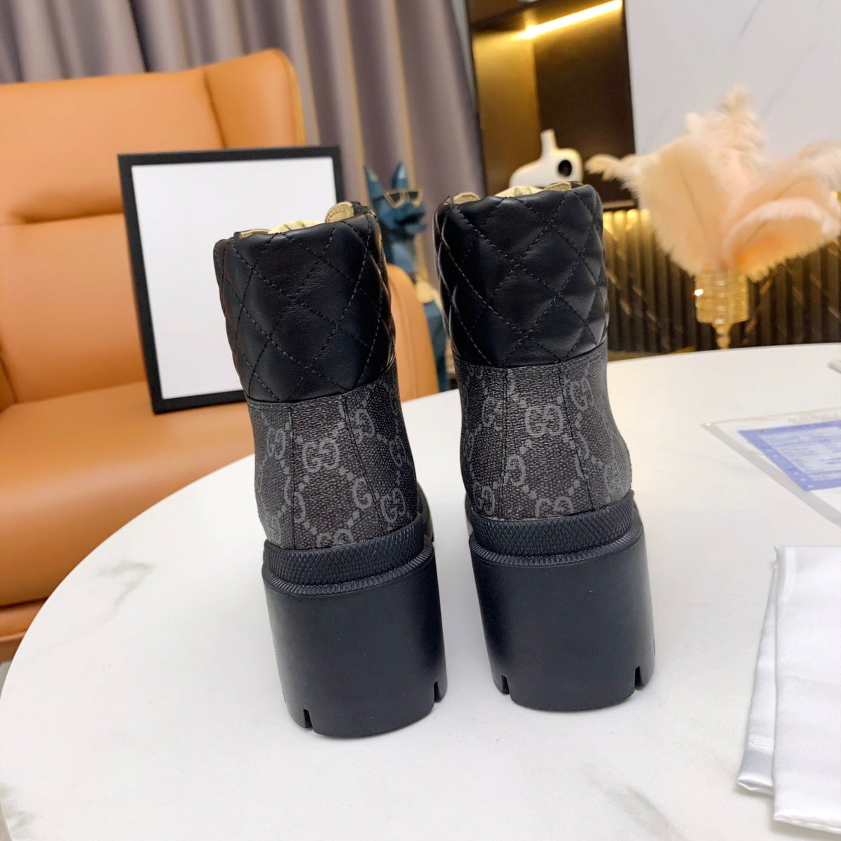 SE675  Size 4-11   Heels:6cm Material: Cowhide  Lining: Cowhide Sole: Rubber