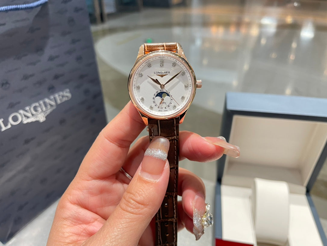 Longines Master Moon Phase Series Couple's Watch