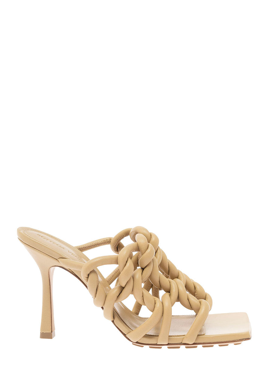 Bottega Veneta Women Stretch Mule Sandl Opaco