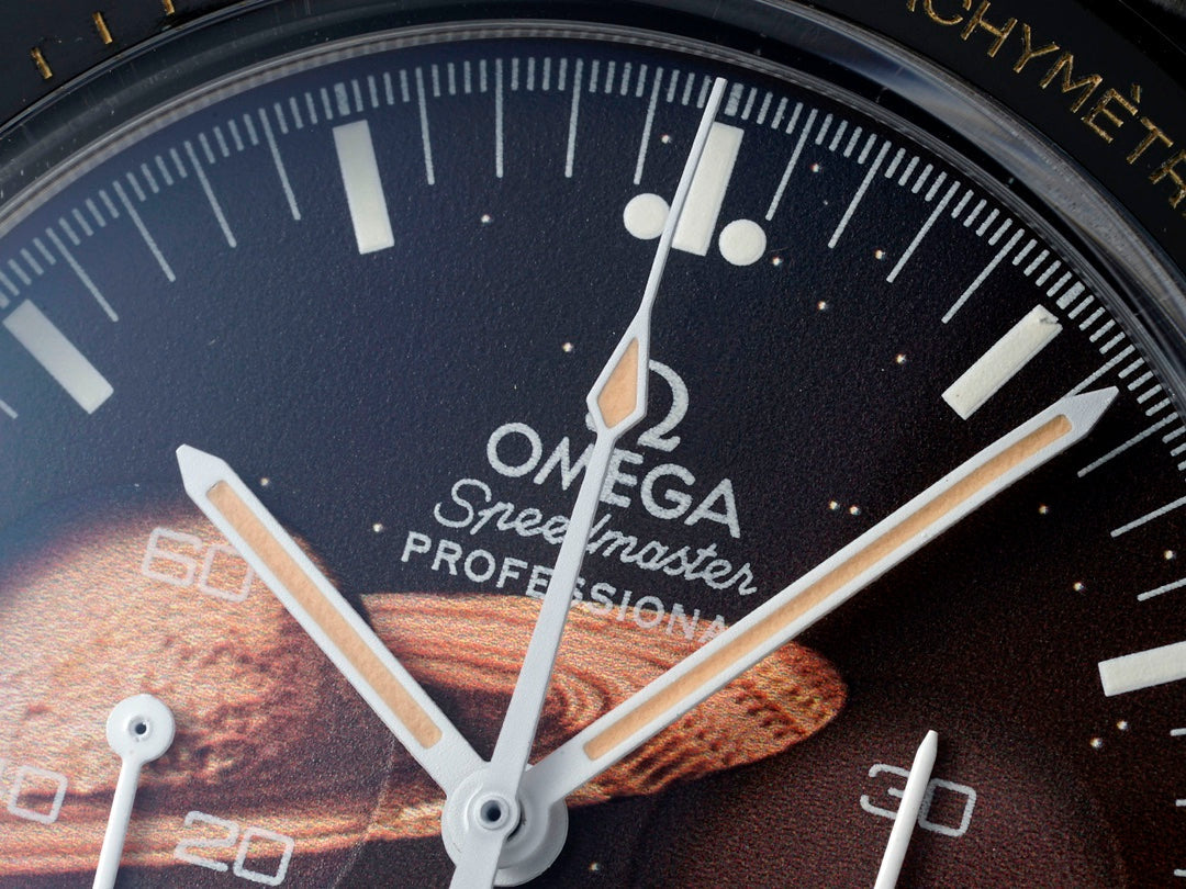 Omega Black Venom PVD Speedmaster Planet Limited Edition watch