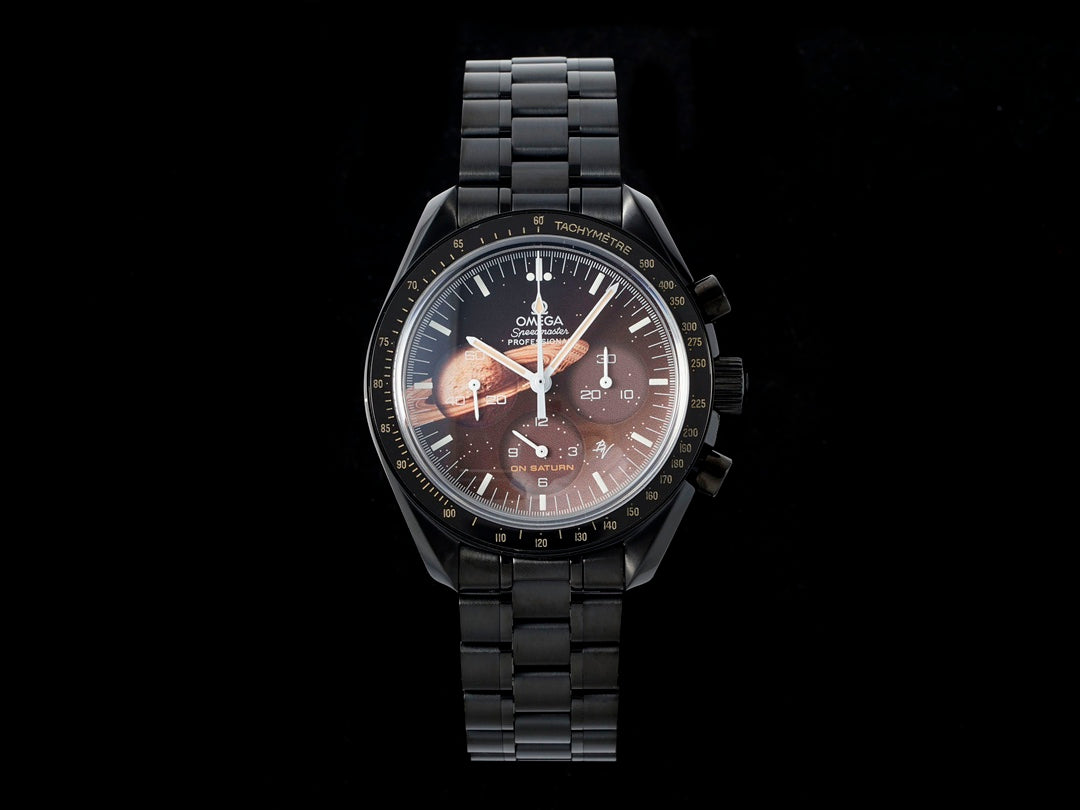 Omega Black Venom PVD Speedmaster Planet Limited Edition watch