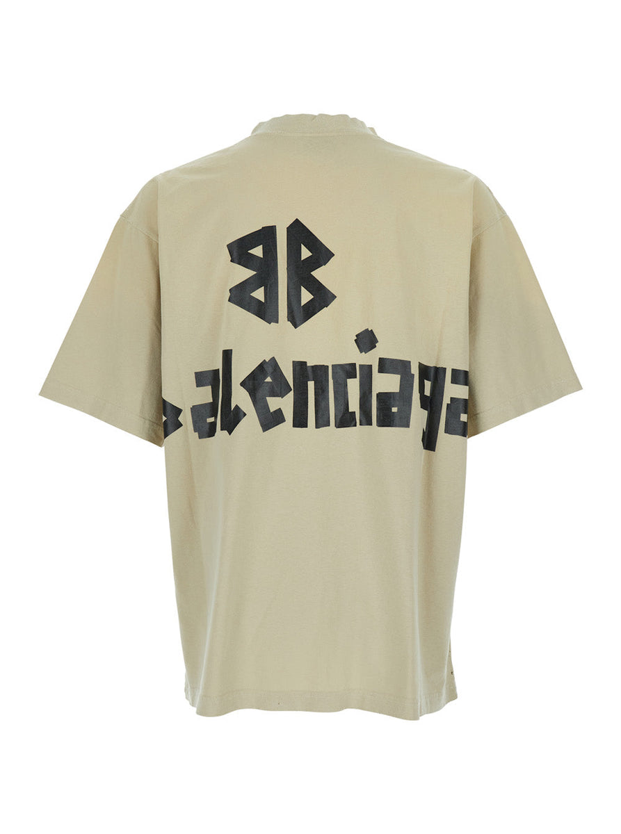 Balenciaga Men Medium Fit T-Shirt