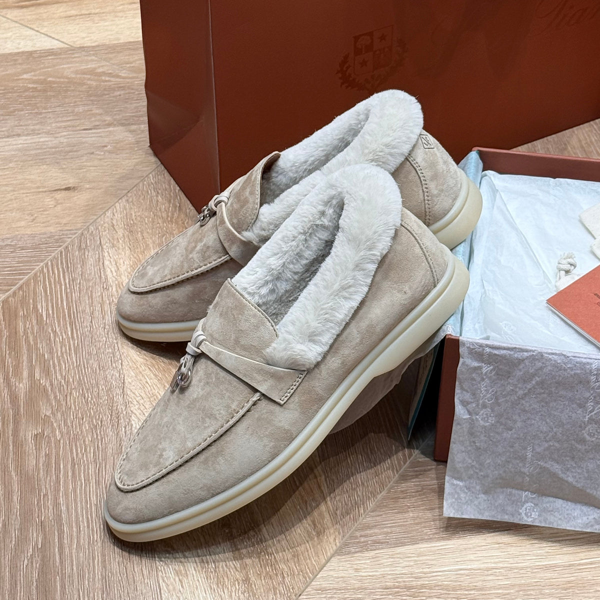 LORO P SUMMER CHARMS LOAFERS