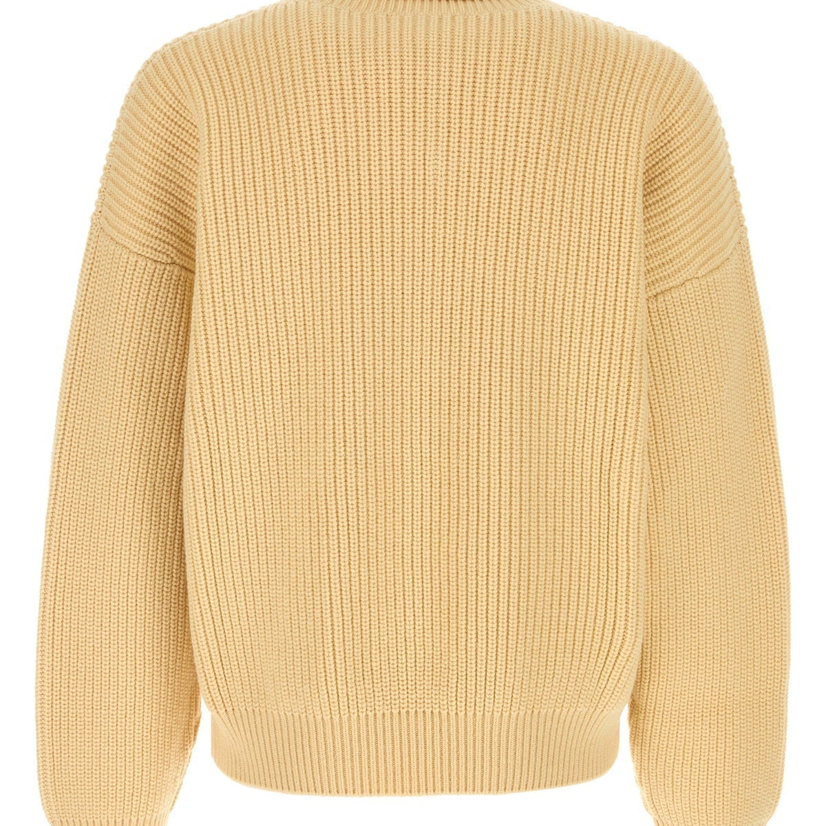Bottega Veneta Men Cream Wool Blend Sweater