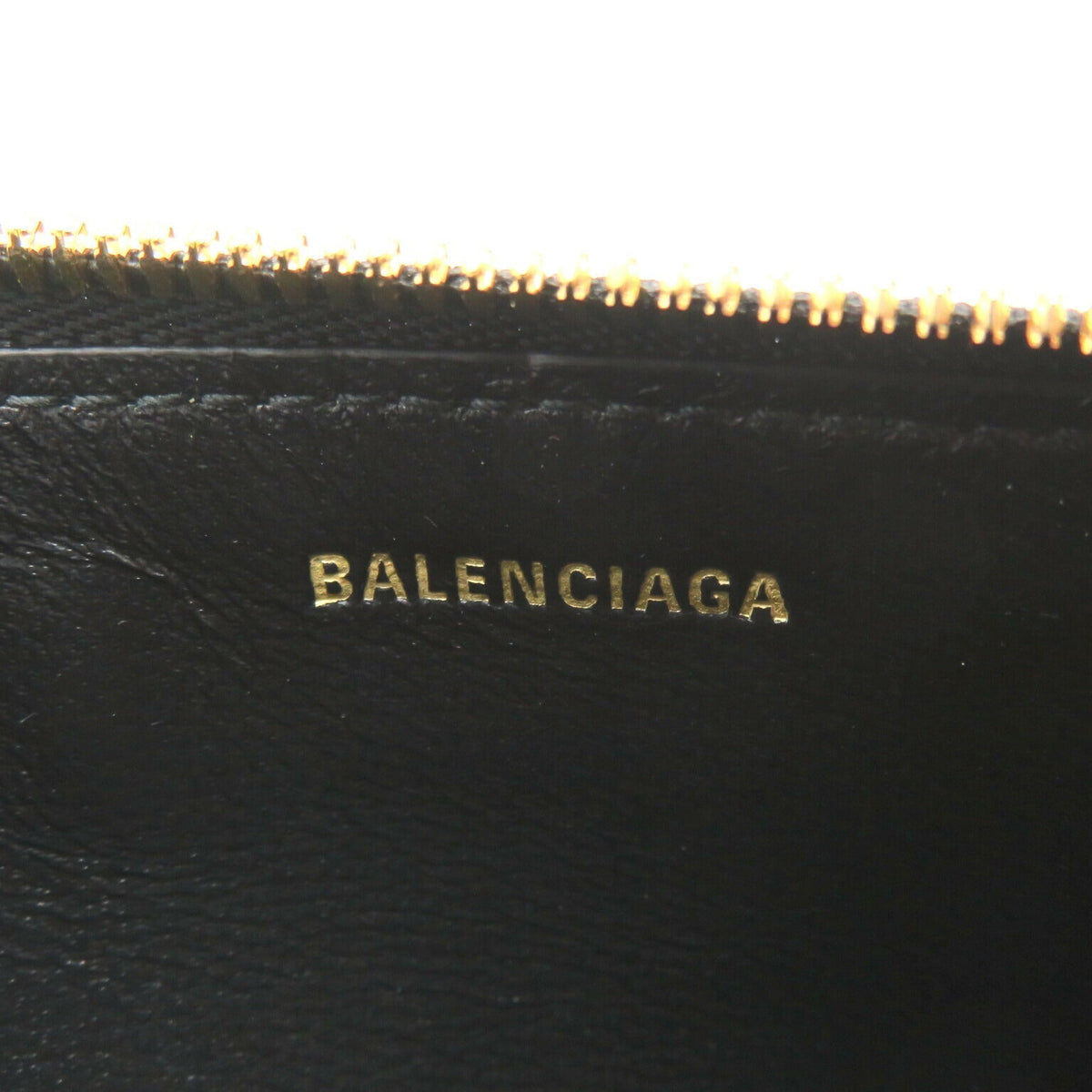 balenciaga Leather Long Coin & Card Holder
