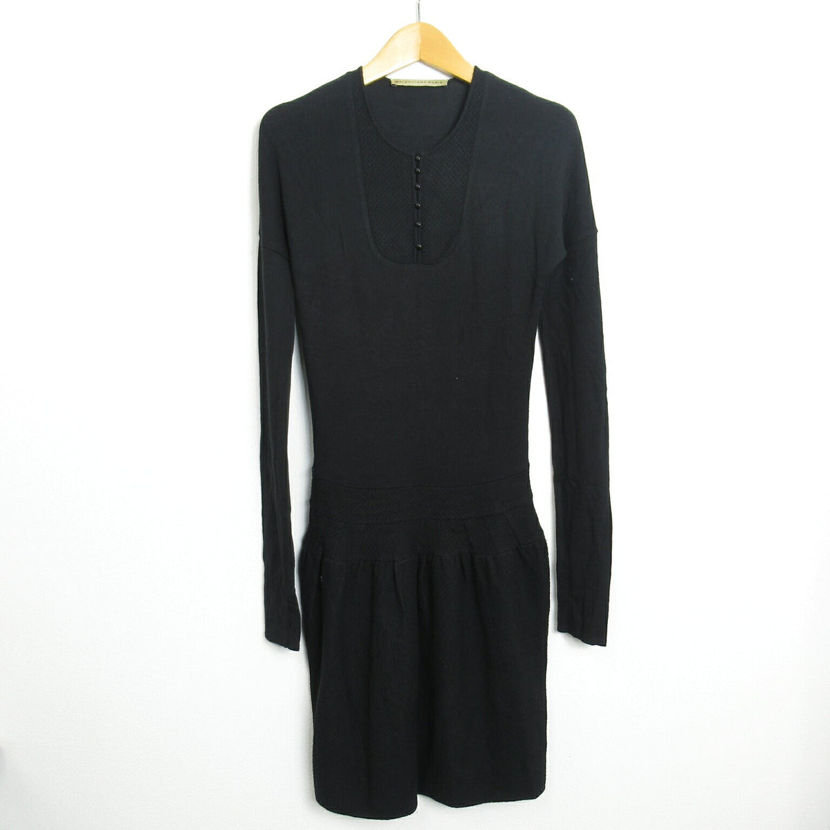 balenciaga Polyester Dress Black 163546
