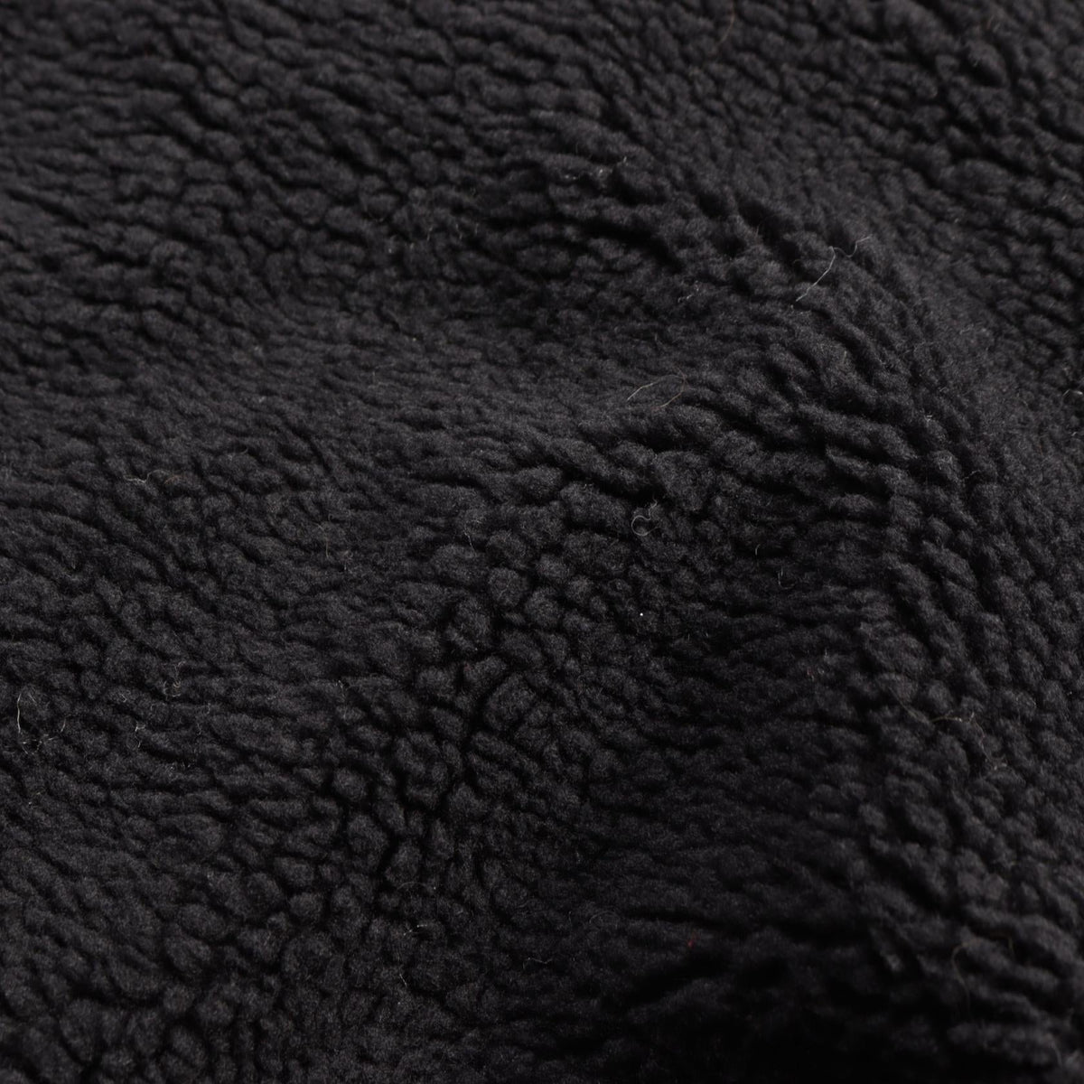 balenciaga Zip-Up Boa Hoodie Jacket Black