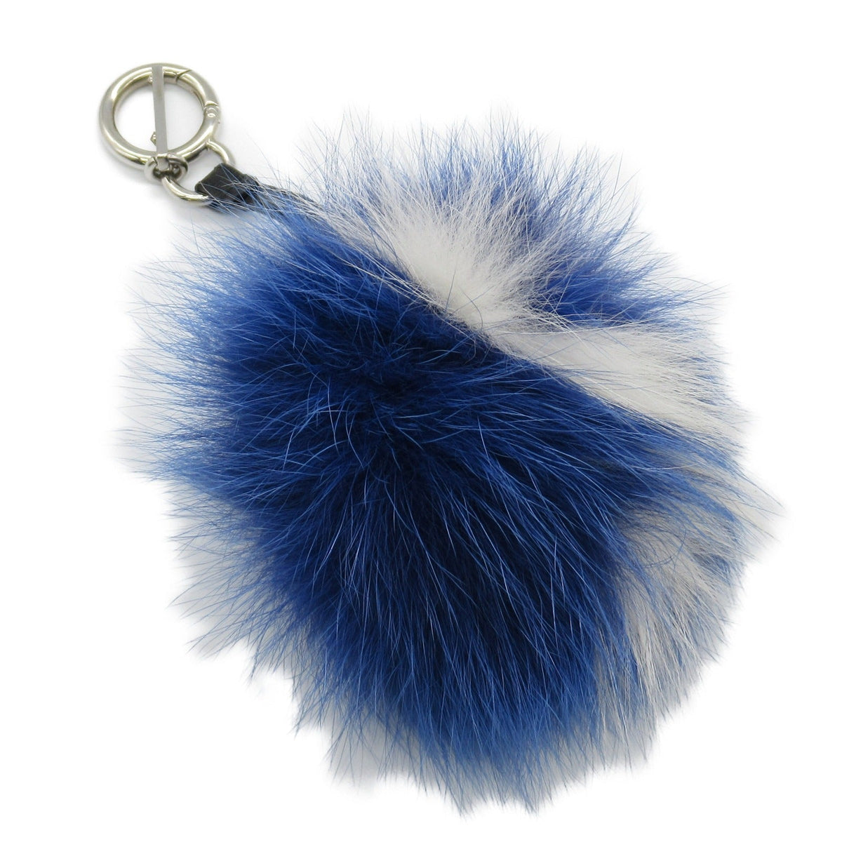 Top quality Fendi Fur Bag Charm Accessory Blue/White