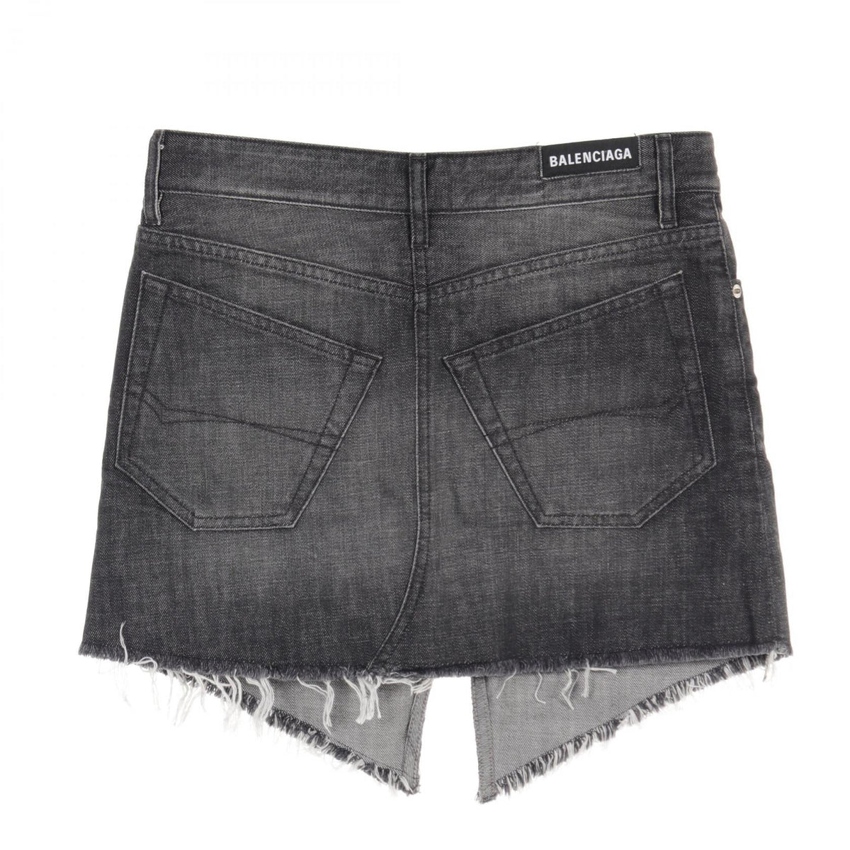 balenciaga Cotton Mini Skirt 704541
