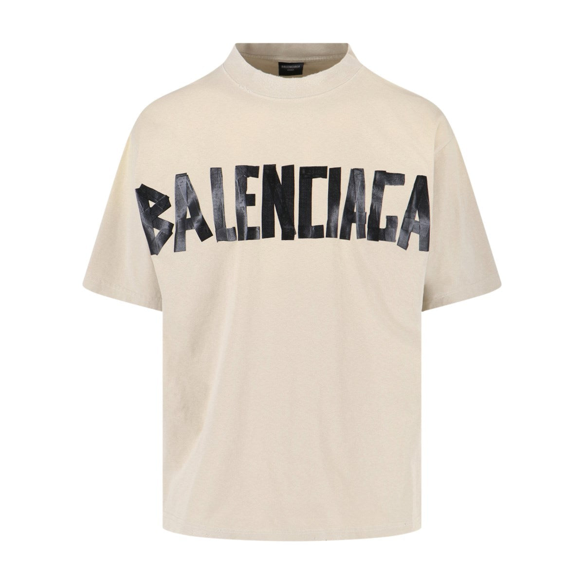 Balenciaga Men "Tape Type" T-Shirt