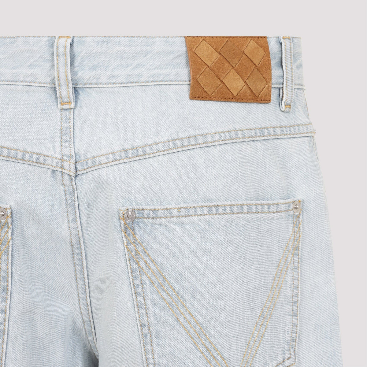 Bottega Veneta Straight Leg Denim Pants Men
