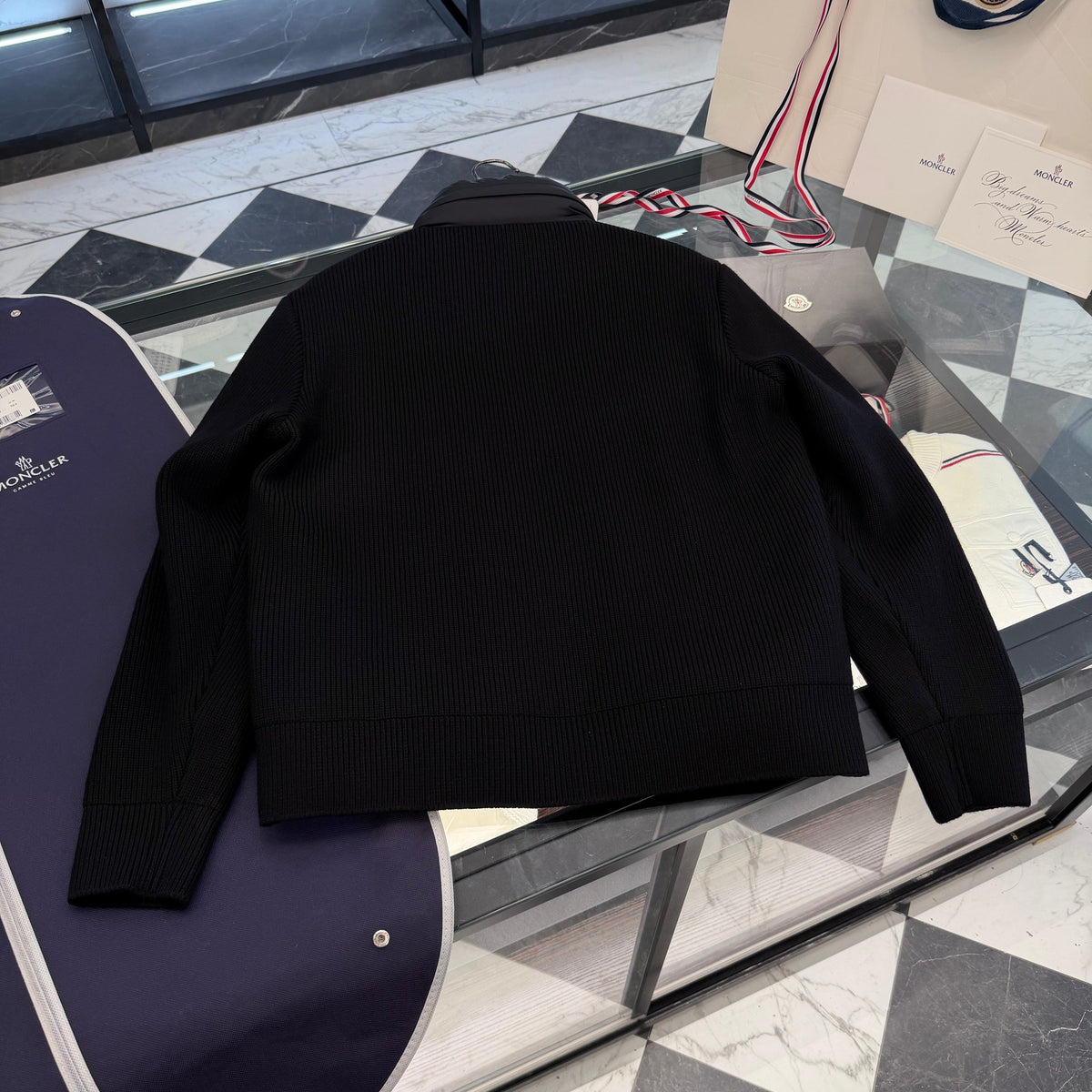 MONC CARDIGAN TRICOT
