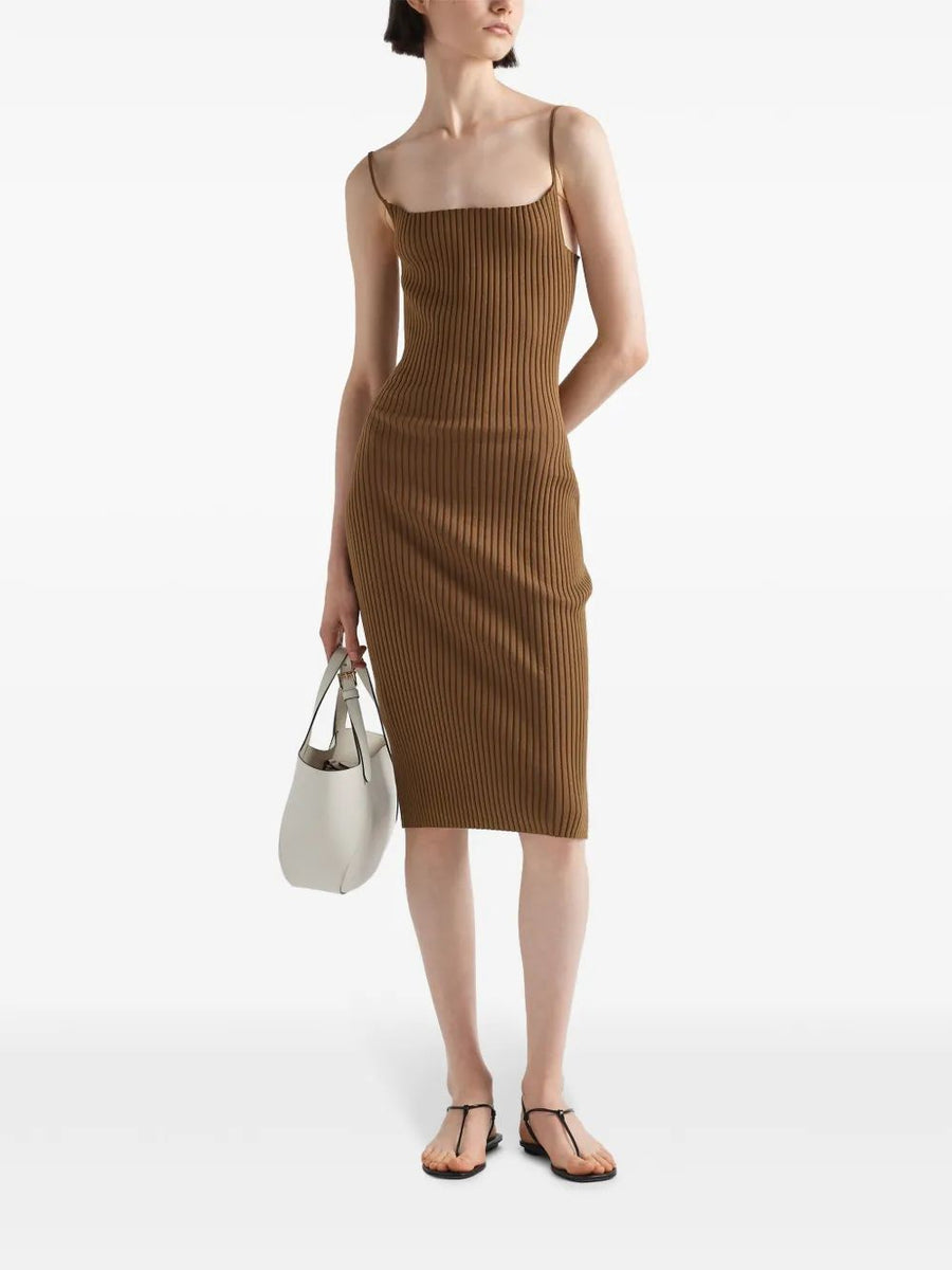 PRADA Chic Knitwear Dress for Women - FW24