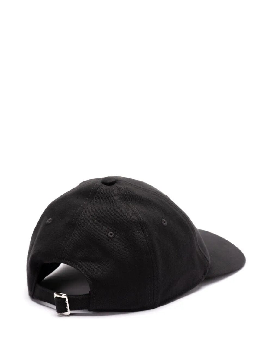 Fendi Men Fendi Roma Embroidery Cotton Baseball Cap