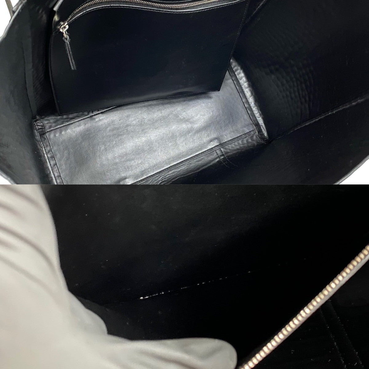 balenciaga Leather Everyday Tote Bag Black