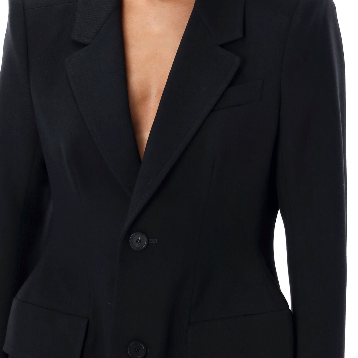 BALENCIAGA Hourglass Women's Wool Blazer