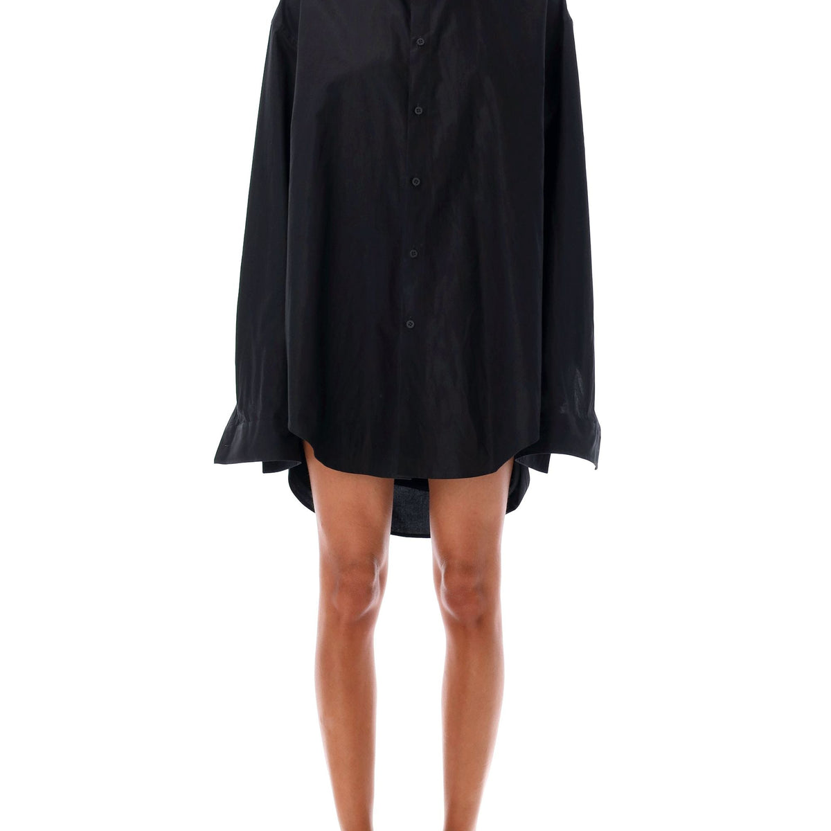 BALENCIAGA Suspended Mini Shirt Dress