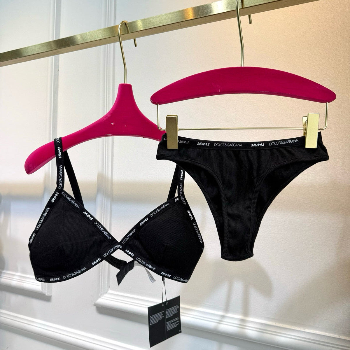 SKIMS x DG BRA SET