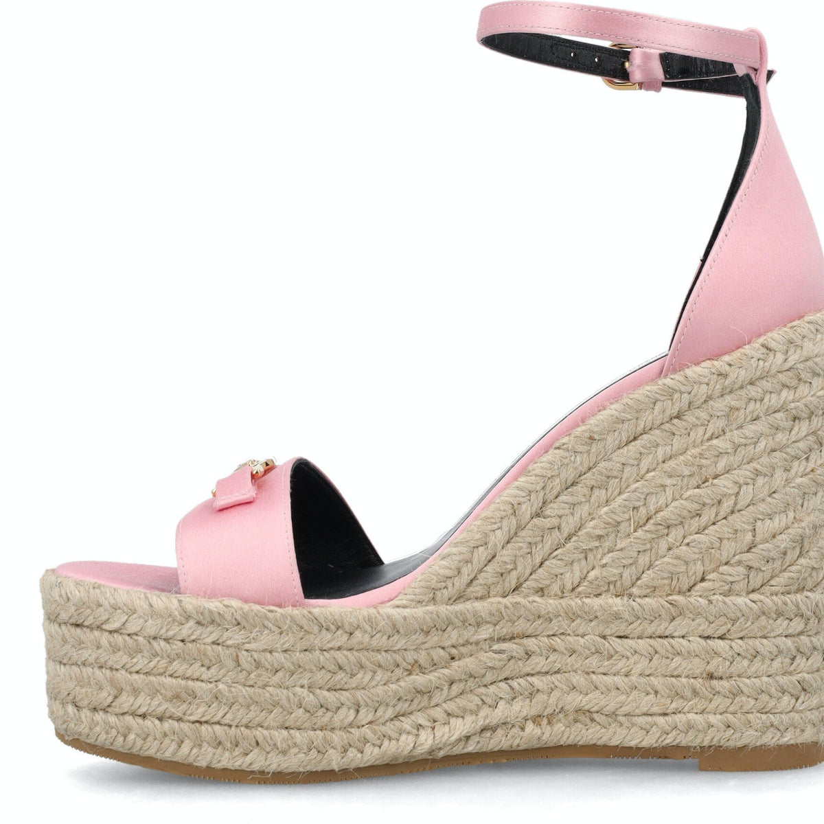 MEDUSA '95 SATIN WEDGE SANDALS